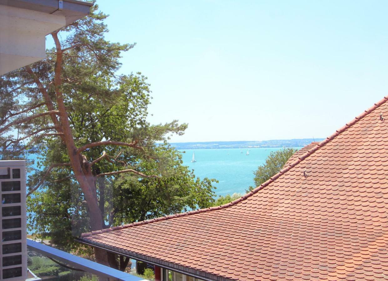 Loft am See mit privatem Badestrand/Klimaanlage Immenstaad am Bodensee Buitenkant foto